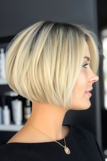 Short Chin Length Bob