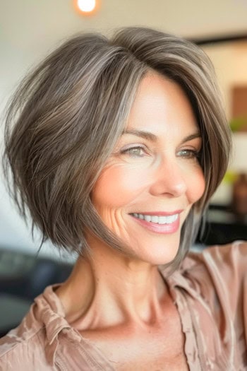 Chin Length Bob for Fine Hair