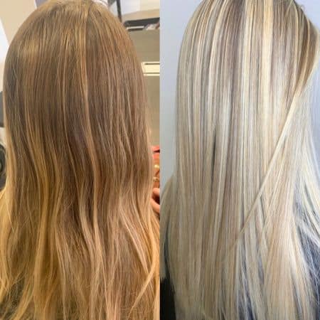 Sandy Blonde to Light/Platinum Blonde