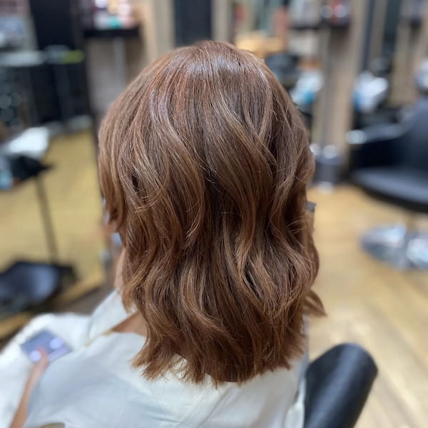 Medium-Length Layered Bob