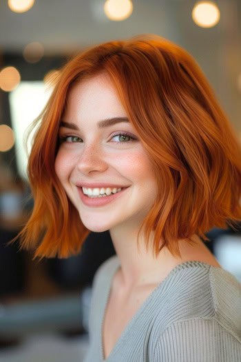 Copper Auburn Bob