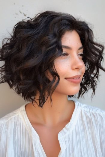 Textured Wavy Bob