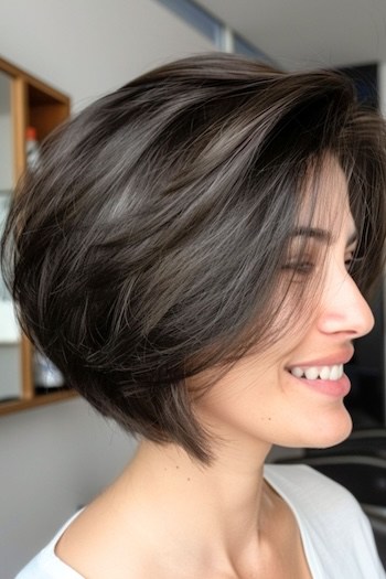 Layered Rounded Bob