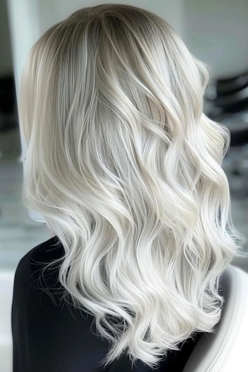 Platinum Waves with Shadow Roots