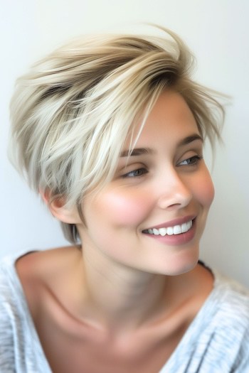 Straight Pixie Cut