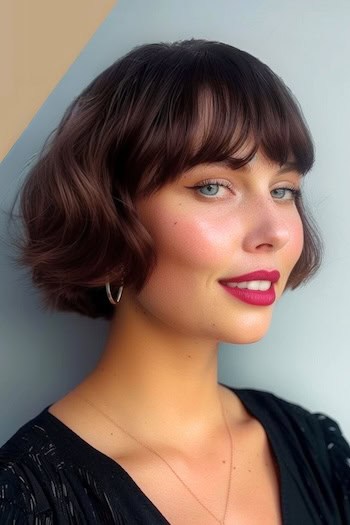 Wavy French Bob