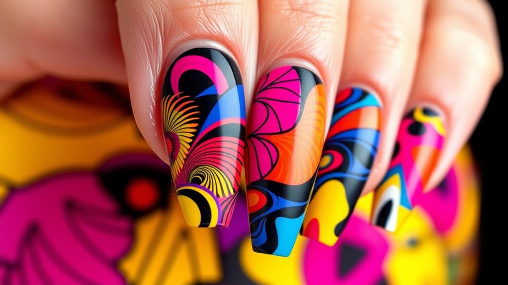 artistic coffin nail designs