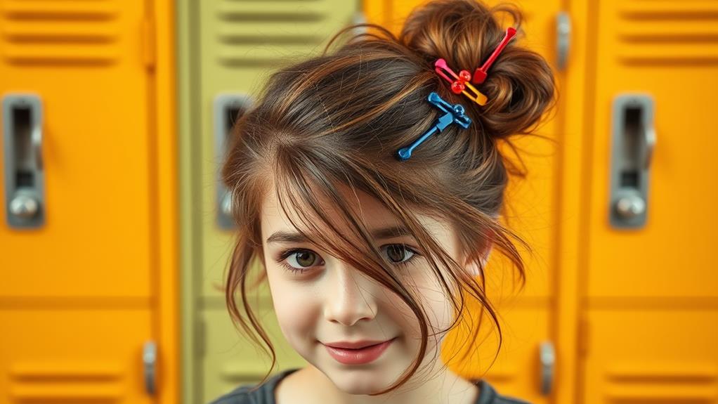 casual stylish hairdo trend