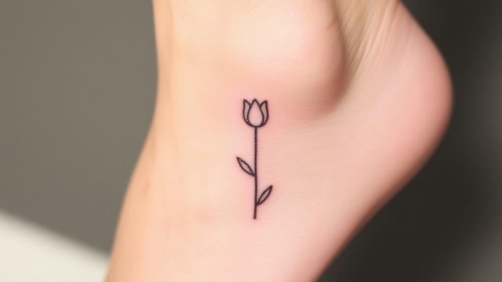 charming tulip foot ink