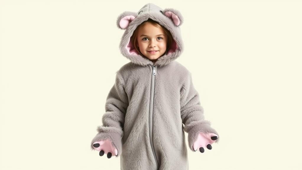 cute animal pajama costume