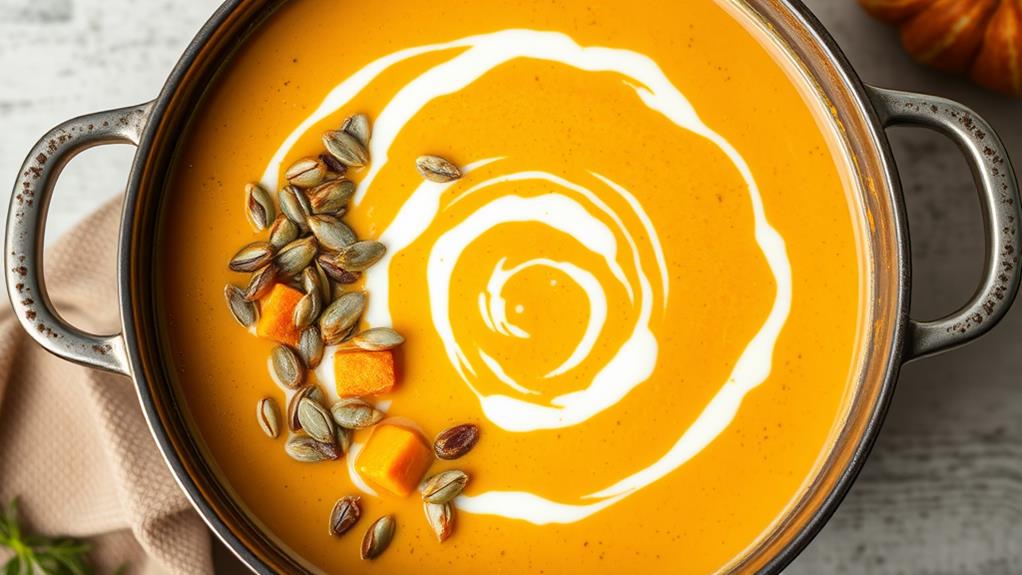 delicious creamy squash soup