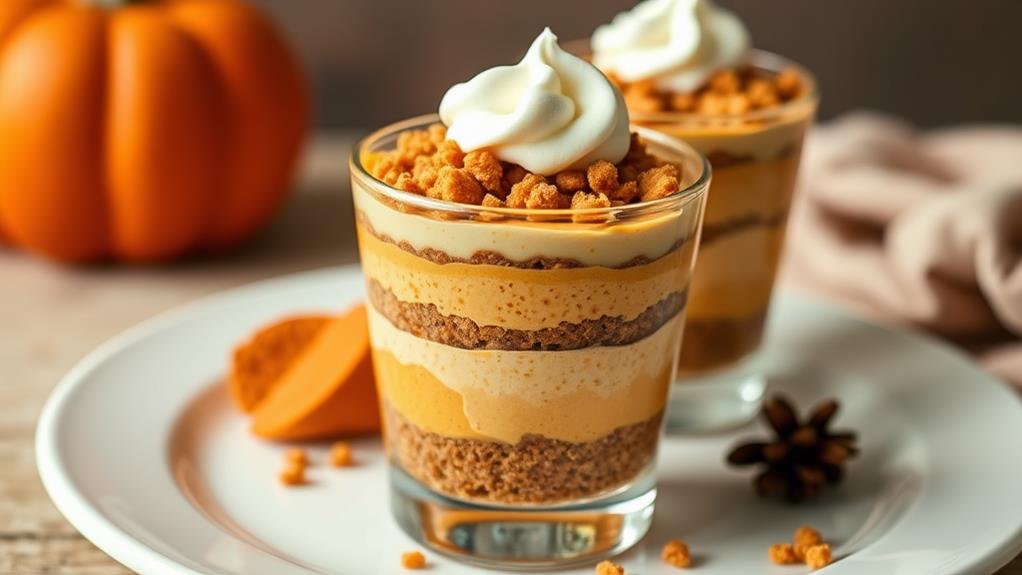 delicious pumpkin cheesecake dessert