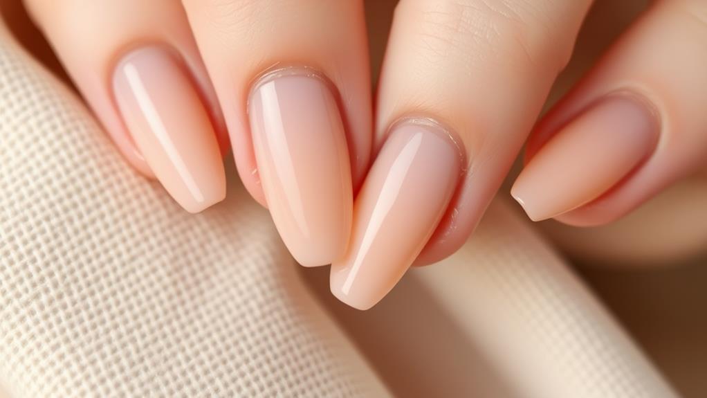 elegant almond nail art