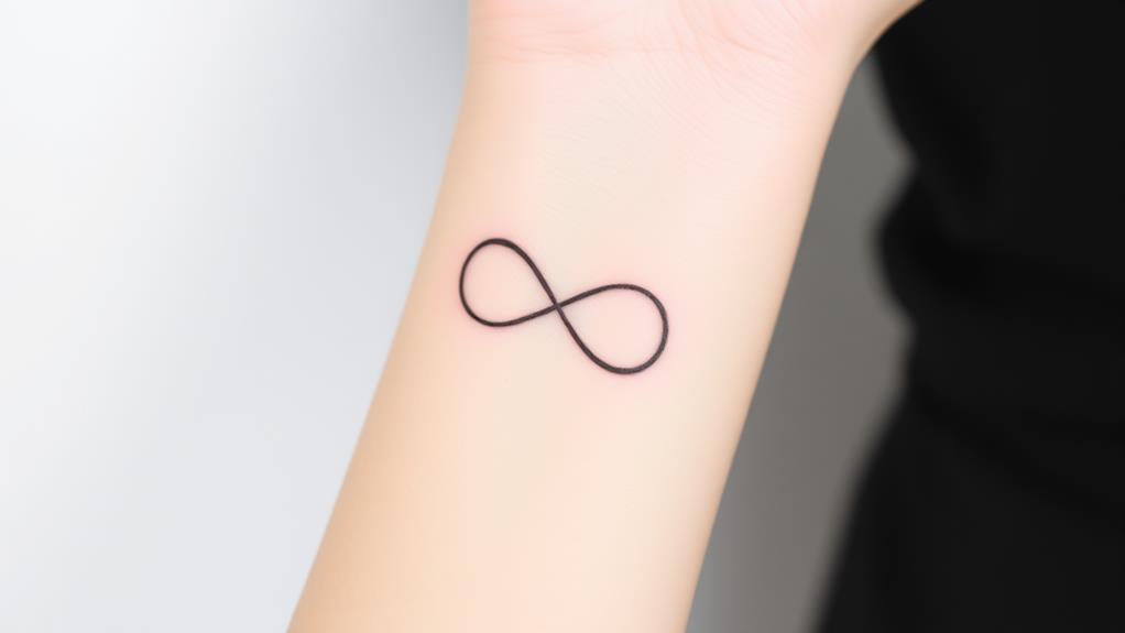 elegant infinity symbol design