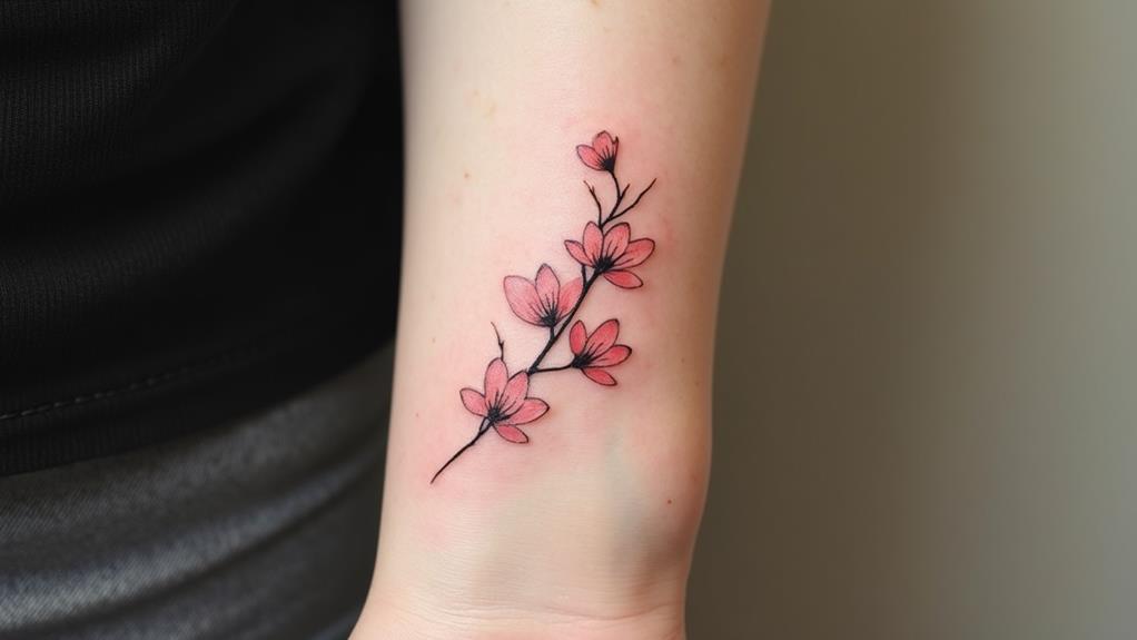 intricate blossom design