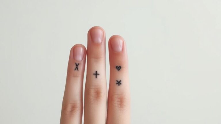 minimalist finger tattoo ideas