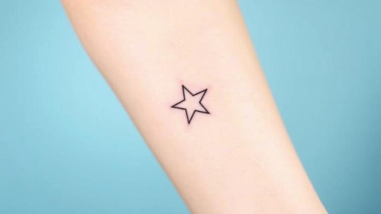 minimalist star tattoo designs