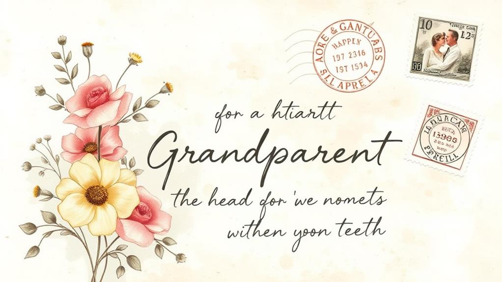 nostalgic grandparent tribute cards