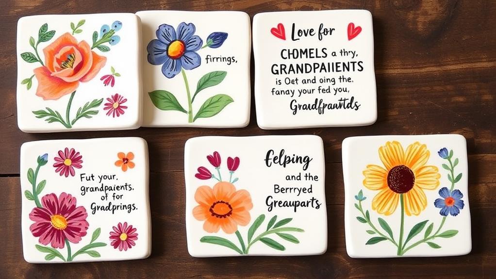 personalized coasters for grandparents