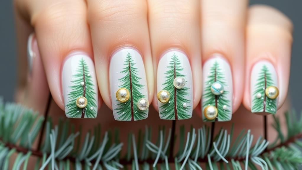 sleek holiday nail art