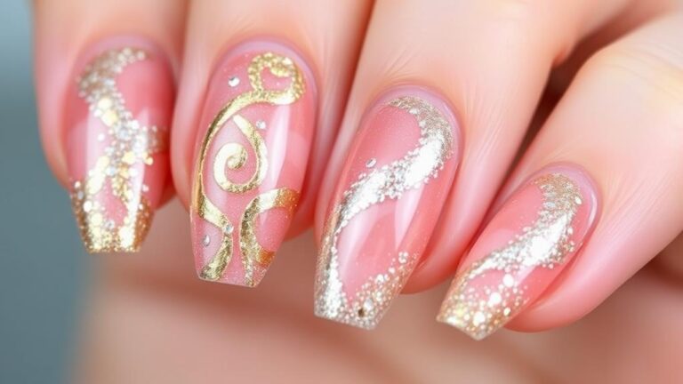 trendy almond nail designs