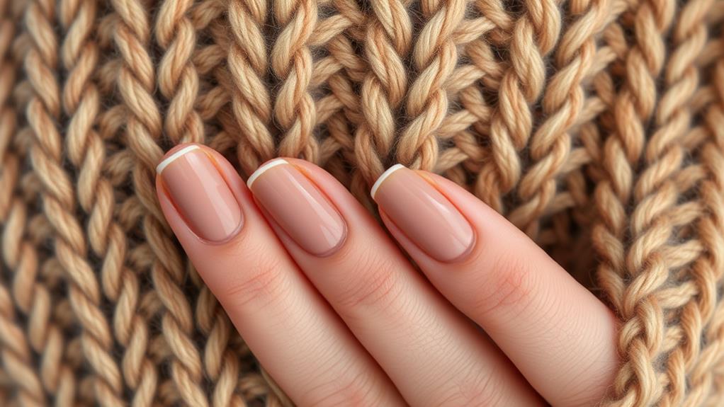 warm knit nail designs