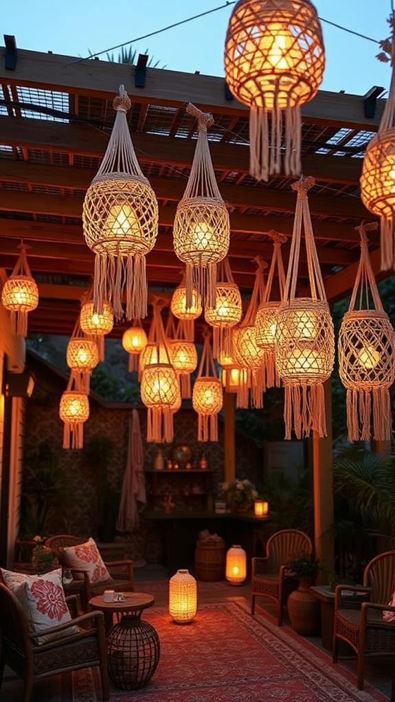 ambient lighting with lanterns