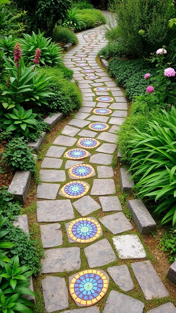 artistic walkways and pavers