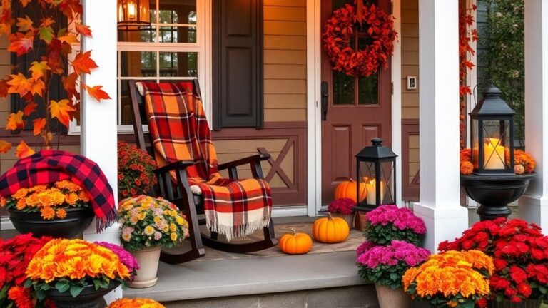 autumn porch decoration inspiration