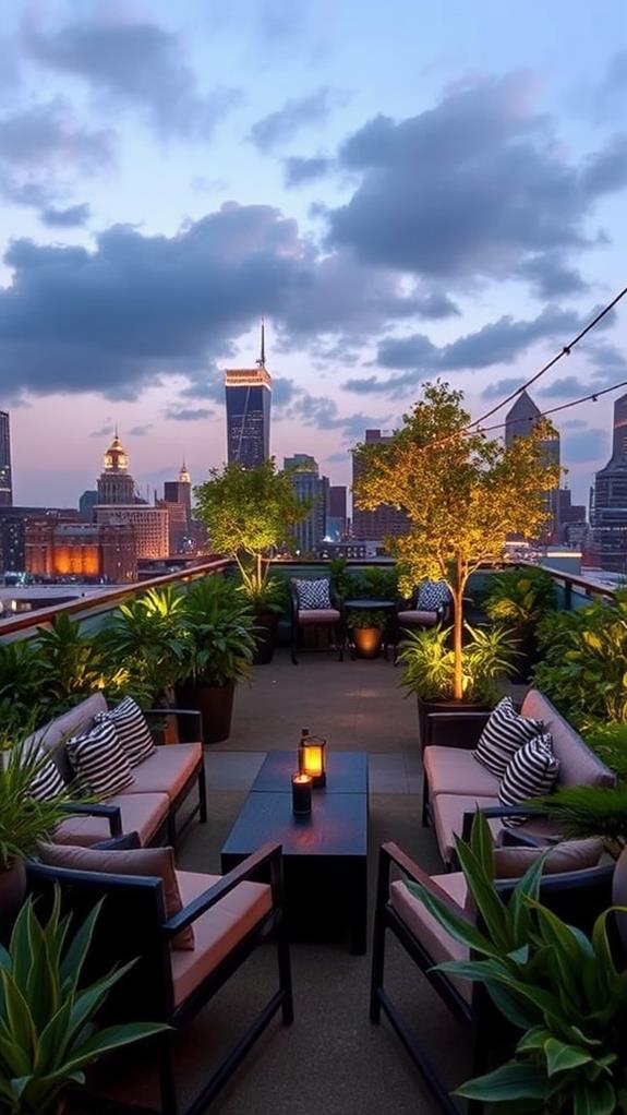 city rooftop oasis spaces