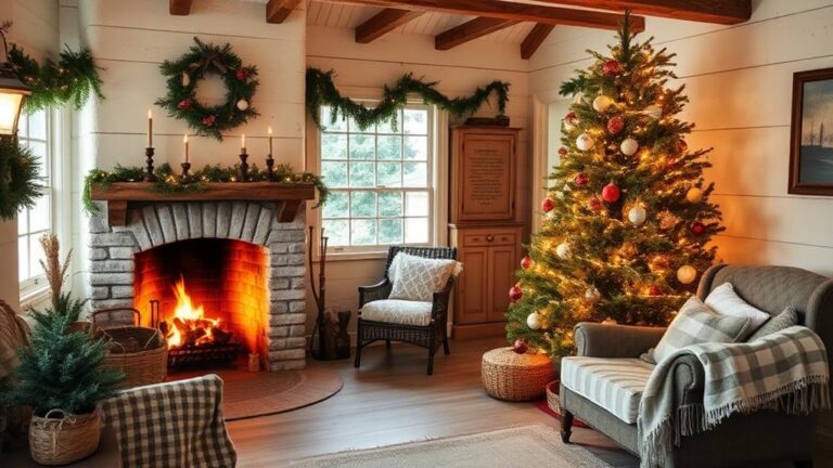 cozy farmhouse christmas decorations