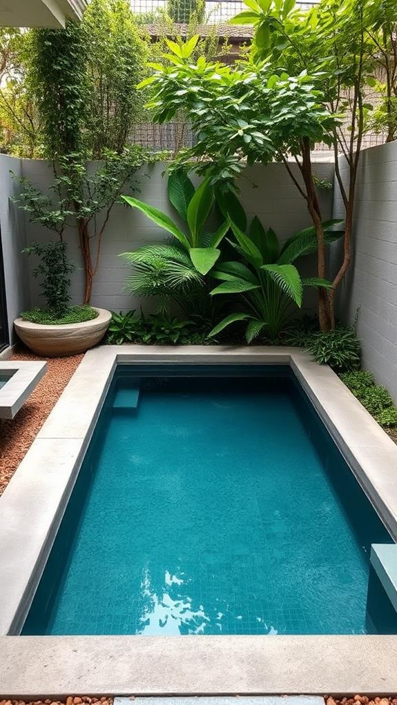 custom plunge pool design