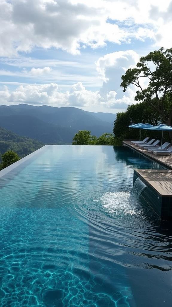 elegant infinity pools design