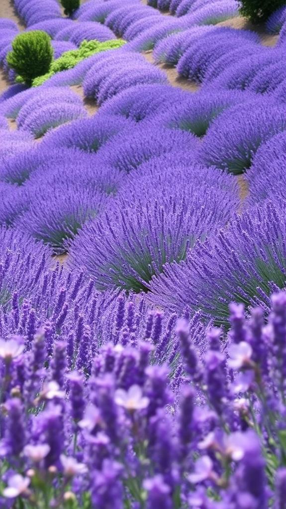 lavender scented garden oasis