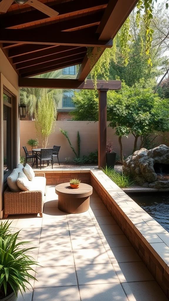 outdoor living space design