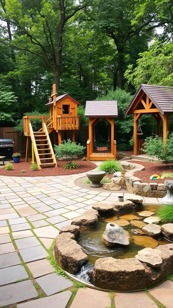 safe outdoor play space