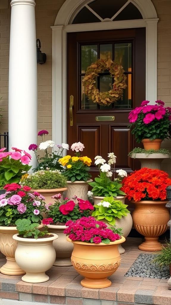 selecting ideal flower containers