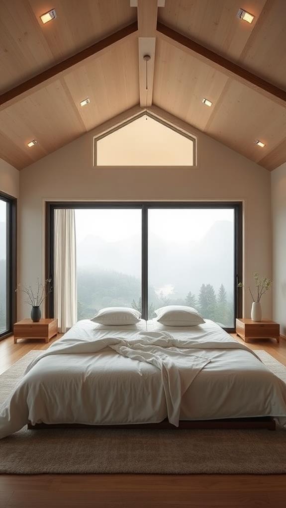 serene modern minimalist design