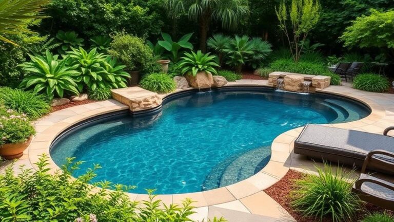 unique pool backyard transformations