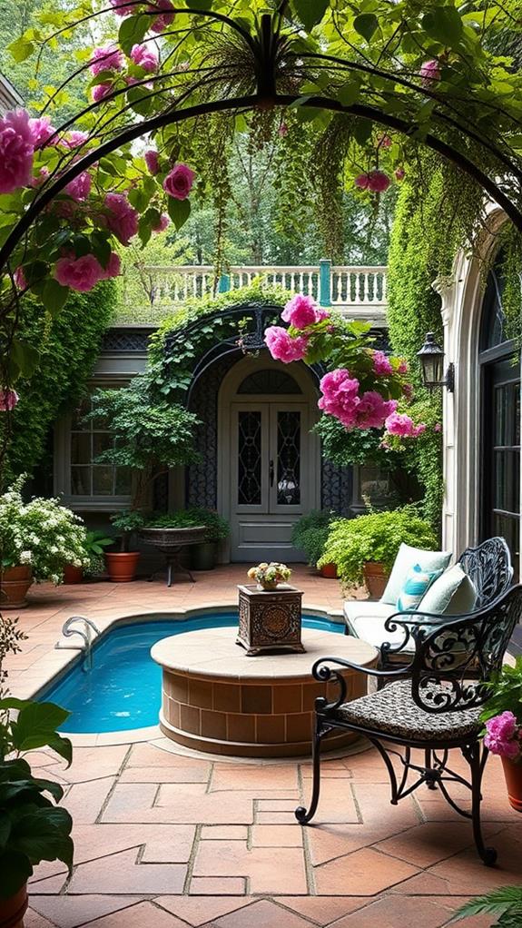 victorian garden retreat serenity