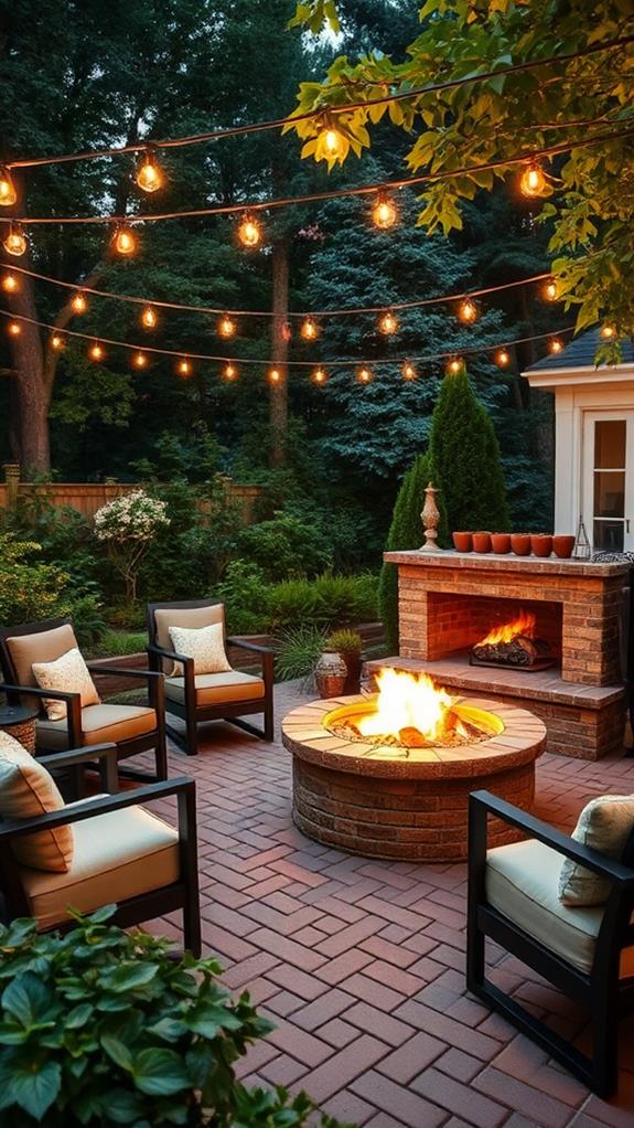 warm outdoor gathering spaces