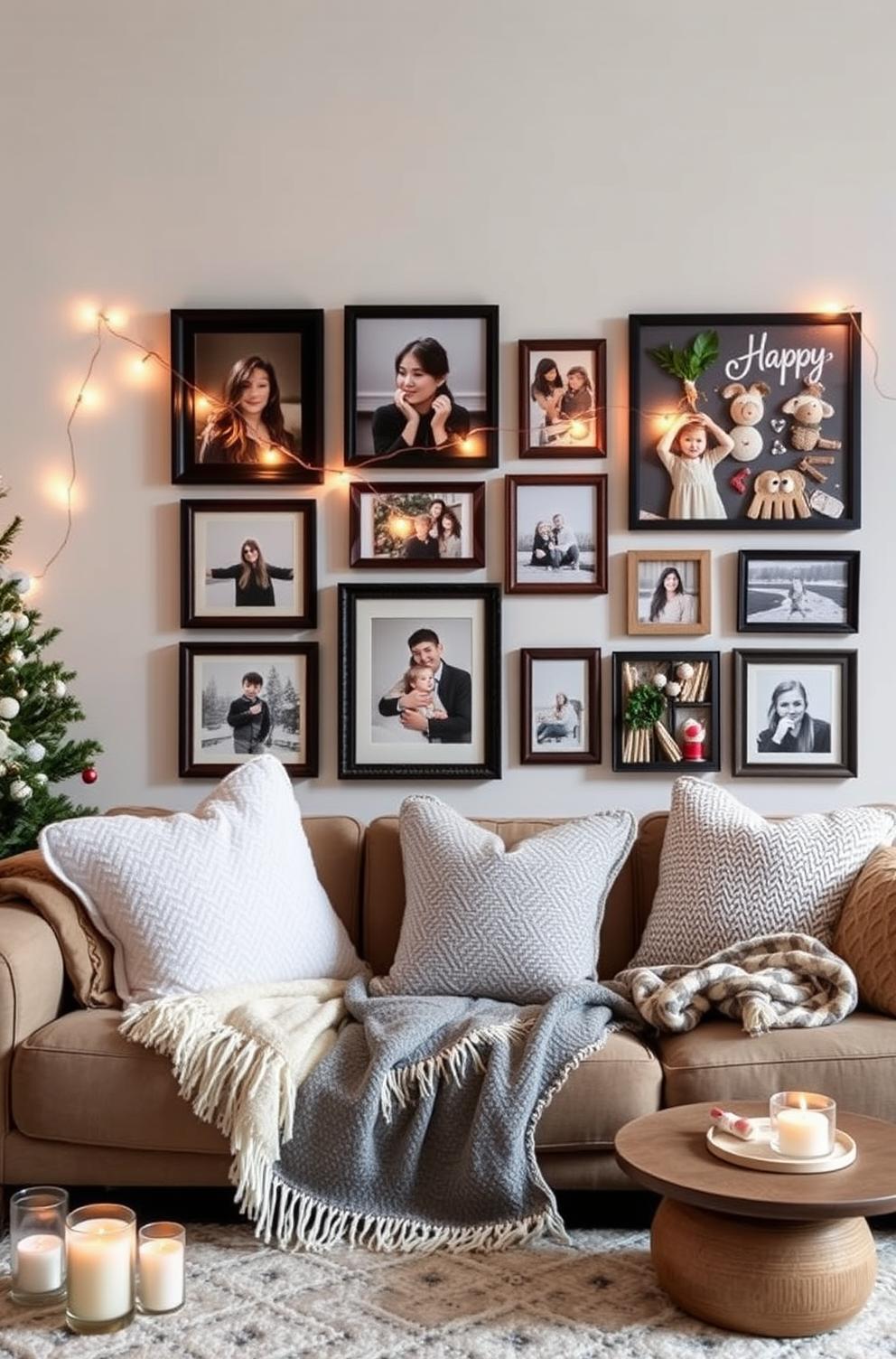 Create a Gallery Wall with Seasonal Photos