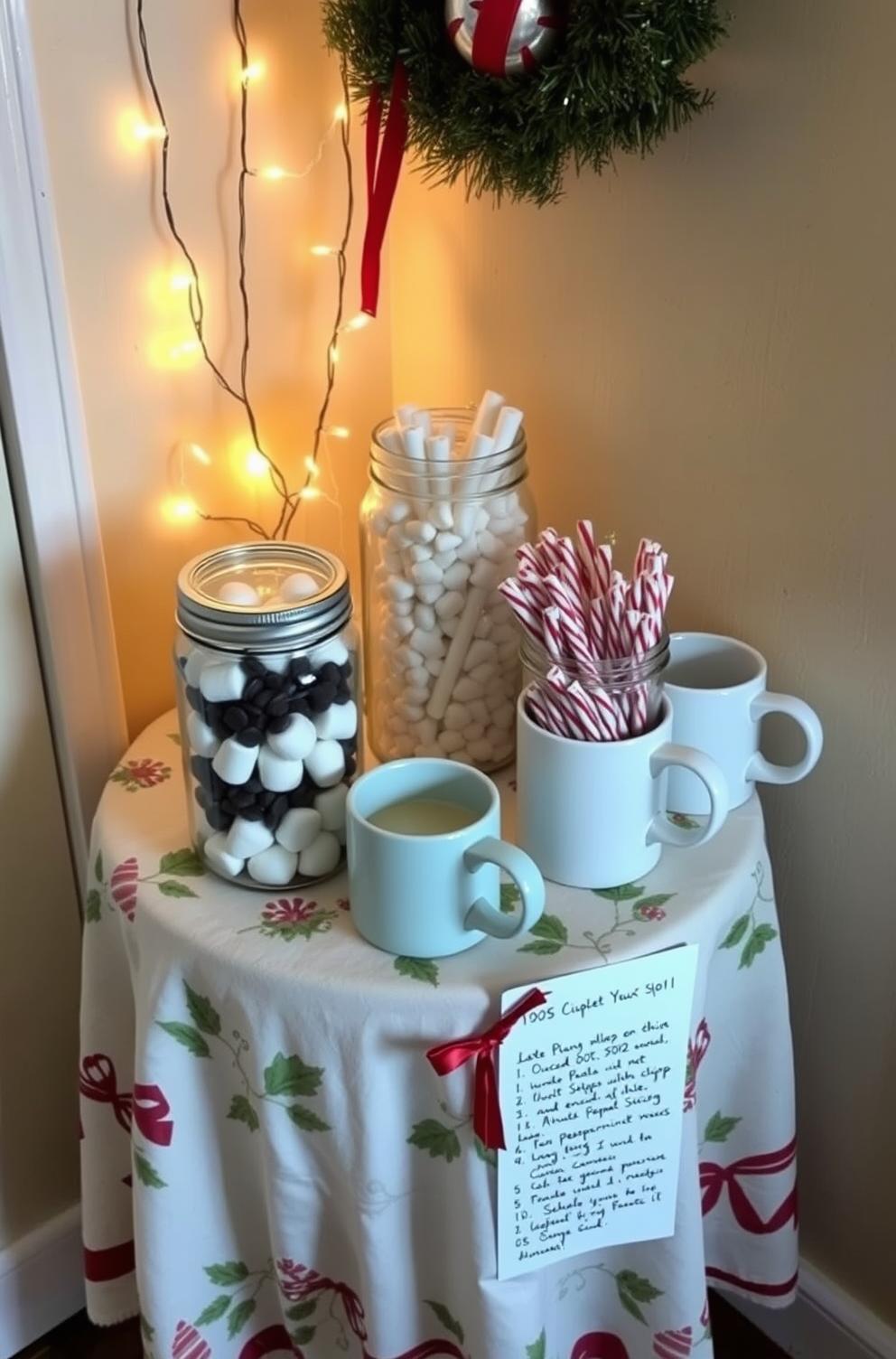 Create a Hot Cocoa Station