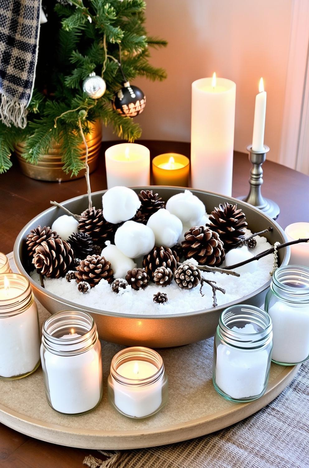 Create a Winter-Inspired Centerpiece