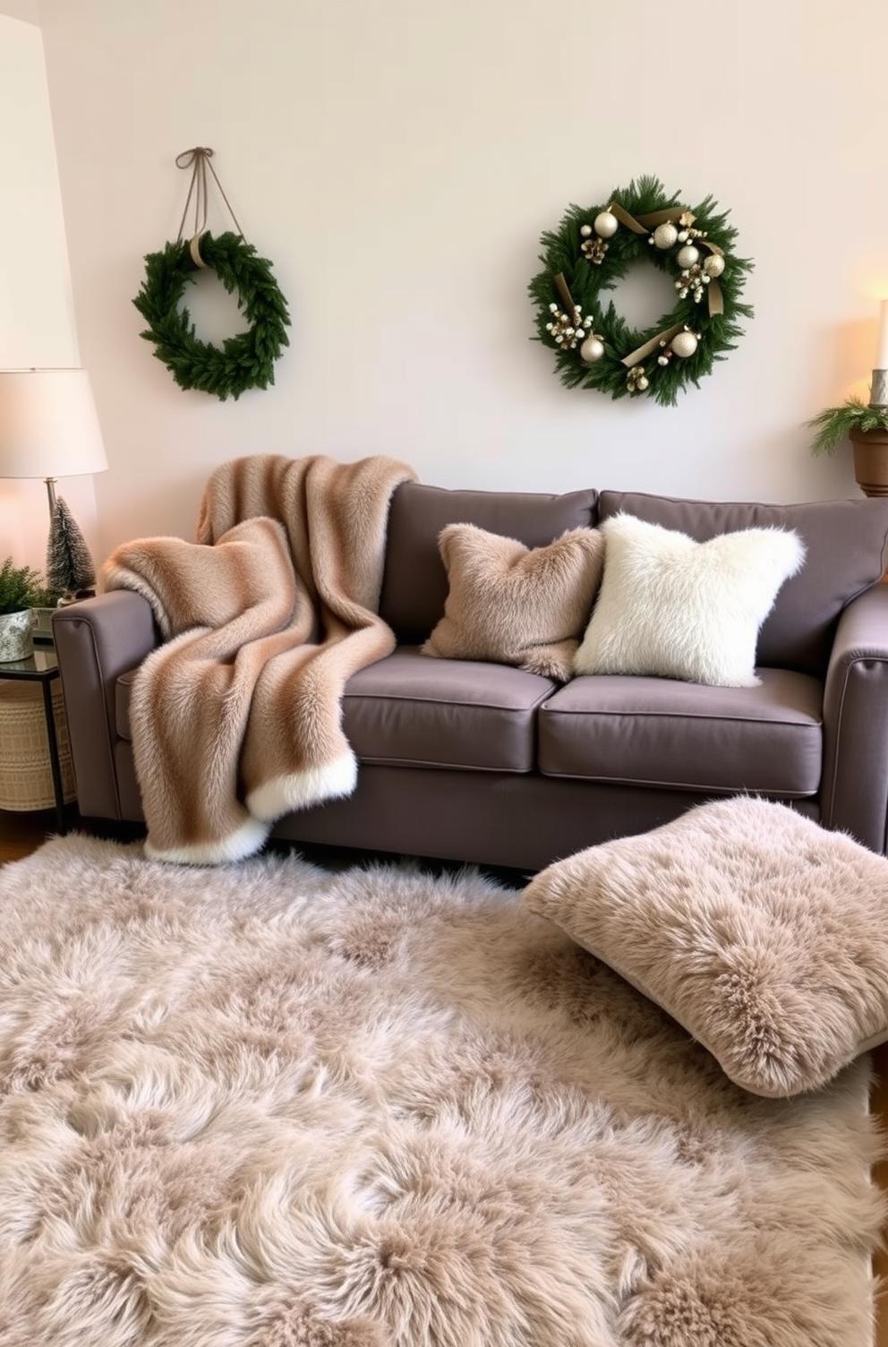 Decorate with Faux Fur Accents