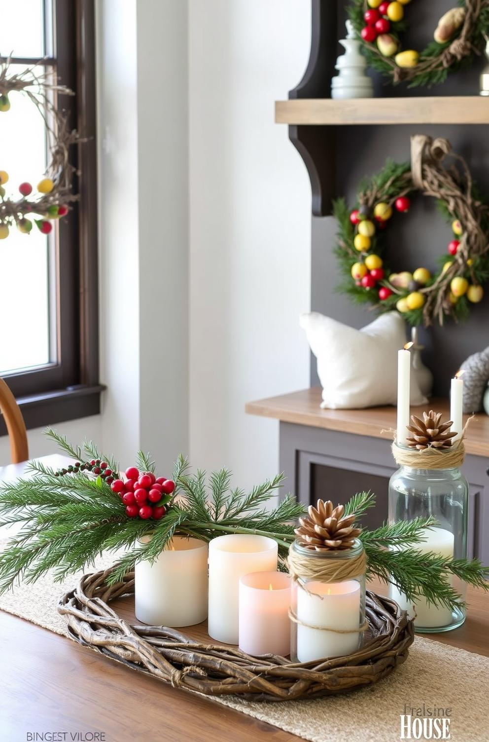 Decorate with Seasonal Greenery