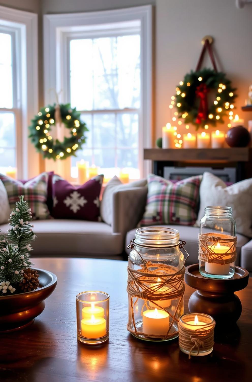 Incorporate Warm Lighting with Candles