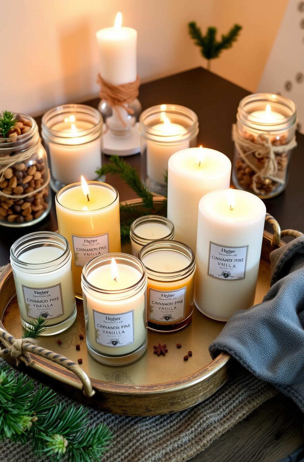 Use Scented Candles for a Seasonal Aroma